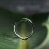 PSR-001 Gradient Damascus Titanium Rainbow Ring with IPH Technology