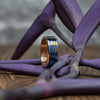 PSR-001 Gradient Damascus Titanium Rainbow Ring with IPH Technology