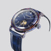 PSW-002G Open-Heart Gradient Damascus Titanium Watch