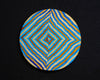 Sample of Damascus titanium material