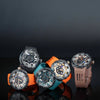 PSW-001 Gradient Damascus Titanium Watch