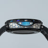 PSW-001 BLACK Gradient Damascus Titanium Watch